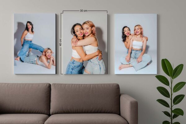 Set  3 retablos 30x40